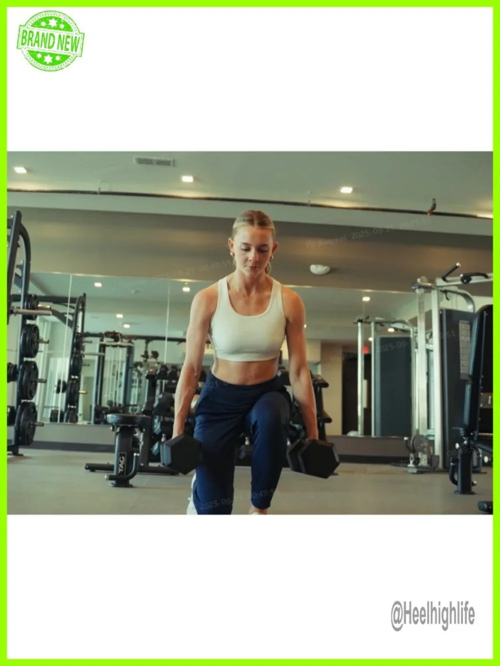 Lightweight High Waisted Joggers with Pockets Athletic Gym Workout Pants